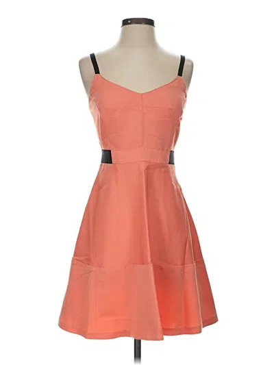 Pre-owned Rachel Rachel Roy Cocktail Dress In Orange