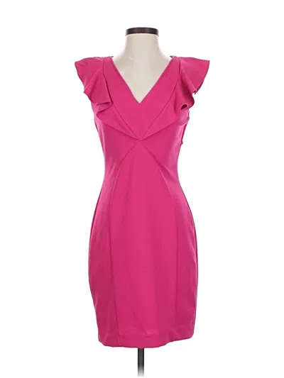 Pre-owned Rachel Rachel Roy Cocktail Dress In Pink