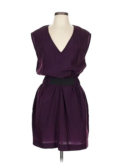 Pre-owned Rachel Rachel Roy Cocktail Dress In Purple