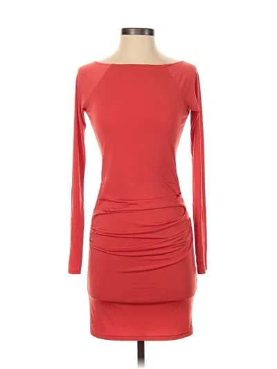 Pre-owned Rachel Rachel Roy Cocktail Dress In Red