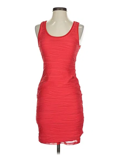 Pre-owned Rachel Rachel Roy Cocktail Dress In Red