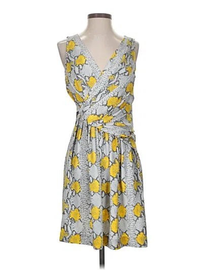 Pre-owned Rachel Rachel Roy Cocktail Dress In Yellow