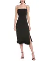 Rachel Rachel Roy Delilah Midi Dress In Black