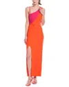 Rachel Rachel Roy Devin One-shoulder Midi Dress In Red