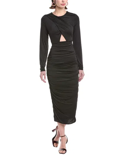 Rachel Rachel Roy Erika Midi Dress In Black