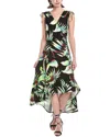 Rachel Rachel Roy Eulalie Midi Dress In Black