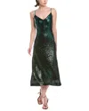 Rachel Rachel Roy Evangeline Midi Dress In Green
