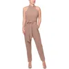 Rachel Rachel Roy Harland Crossover Halter Jumpsuit In Brown