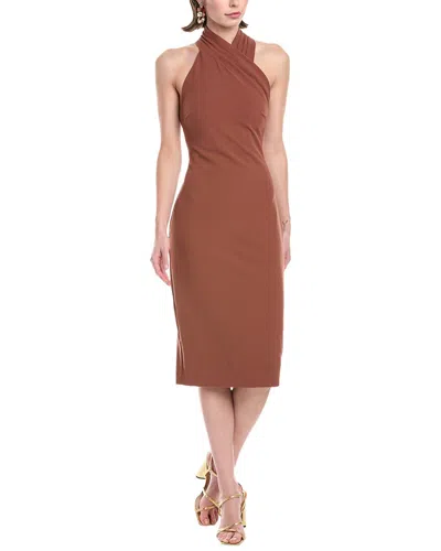Rachel Rachel Roy Harland Midi Dress In Brown