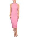 Rachel Rachel Roy Printed Bree Midi Dress In Pink