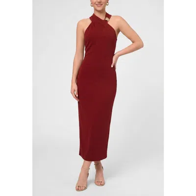 Rachel Rachel Roy Harris Halter Maxi Dress In Red