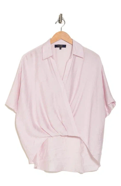 Rachel Rachel Roy High-low Wrap Top In Pink