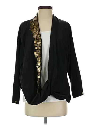 Pre-owned Rachel Rachel Roy Kimono In Black