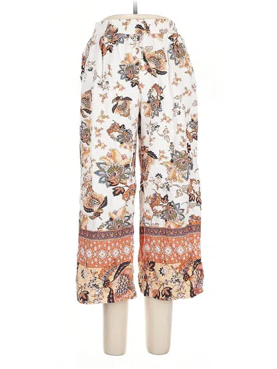 Pre-owned Rachel Rachel Roy Linen Pants In White