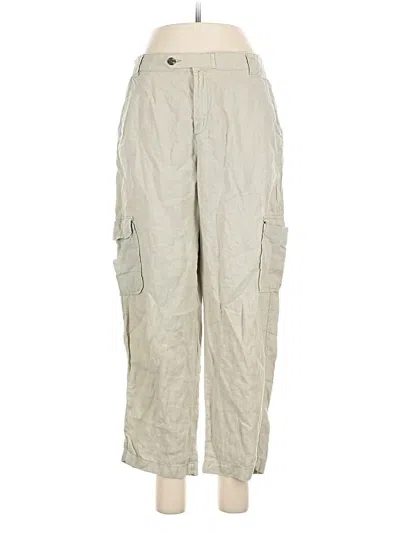 Pre-owned Rachel Rachel Roy Linen Pants In White