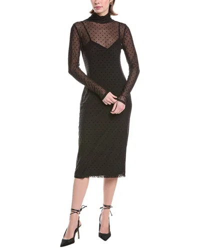 Rachel Rachel Roy Lydie Midi Dress In Black