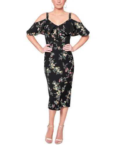 Rachel Rachel Roy Marcella Midi Dress In Black