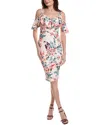Rachel Rachel Roy Marcella Midi Dress In Pink