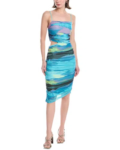 Rachel Rachel Roy Marina Midi Dress In Blue