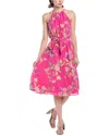 Rachel Rachel Roy Patton Midi Dress In Pink