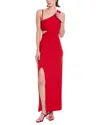 Rachel Rachel Roy Devin One-shoulder Midi Dress In Red