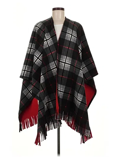 Pre-owned Rachel Rachel Roy Poncho In Red