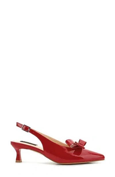 Rachel Rachel Roy Precious Bow Slingback Pump In Red