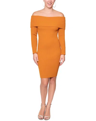 RACHEL RACHEL ROY RACHEL RACHEL ROY PRIM OFF-THE-SHOULDER SWEATERDRESS