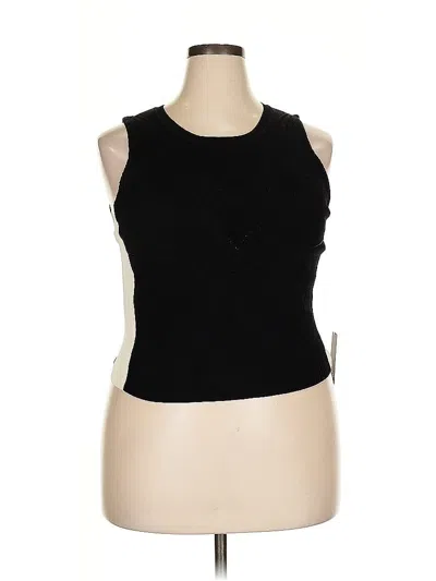 Pre-owned Rachel Rachel Roy Pullover Sweater In Black