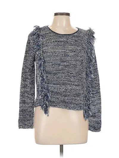 Pre-owned Rachel Rachel Roy Pullover Sweater In Blue