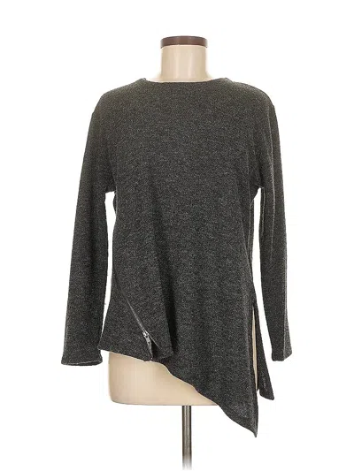 Pre-owned Rachel Rachel Roy Pullover Sweater In Gray