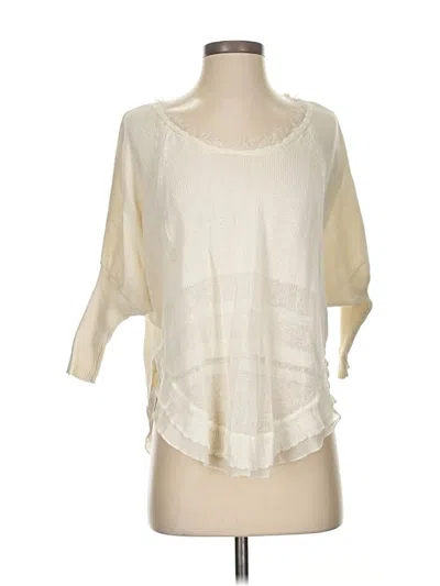 Pre-owned Rachel Rachel Roy Pullover Sweater In White