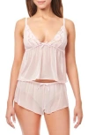 Rachel Rachel Roy Rachel Roy Soft Cup Camidoll Set In Maryrose