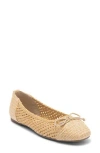 Rachel Rachel Roy Raffia Cap Toe Flat