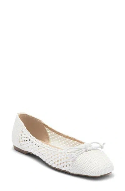 Rachel Rachel Roy Raffia Cap Toe Flat