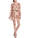 Rachel Rachel Roy Shibon Mini Dress In Brown