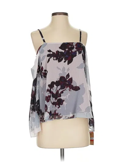 Pre-owned Rachel Rachel Roy Sleeveless Blouse In Gray