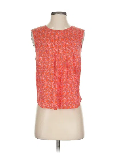 Pre-owned Rachel Rachel Roy Sleeveless Blouse In Orange