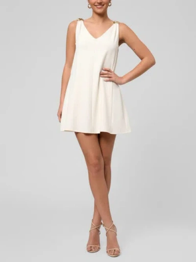 Rachel Rachel Roy Sleeveless Pearl Romper In Multi