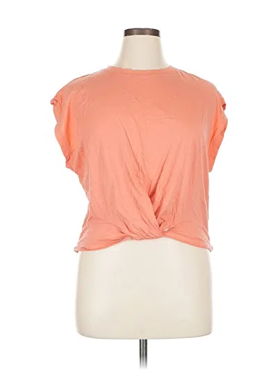 Pre-owned Rachel Rachel Roy Sleeveless T-shirt In Orange