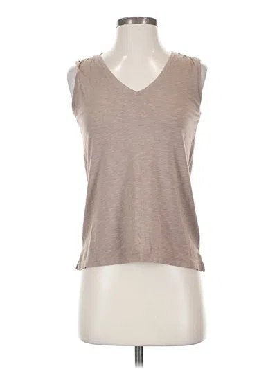 Pre-owned Rachel Rachel Roy Sleeveless T-shirt In Brown