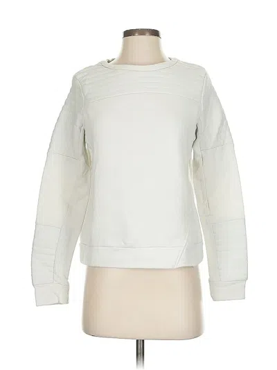 Pre-owned Rachel Rachel Roy Sweatshirt In White