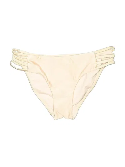 Pre-owned Rachel Rachel Roy Swimsuit Bottoms In White
