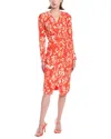 Rachel Rachel Roy Sylvia Midi Dress In Orange