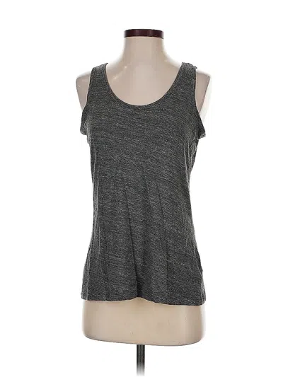 Pre-owned Rachel Rachel Roy Tank Top Gray Halter Neckline Tops