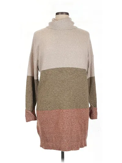 Pre-owned Rachel Rachel Roy Turtleneck Sweater In Brown