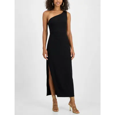 Rachel Rachel Roy Veanne One Shoulder Maxi Dress In Black