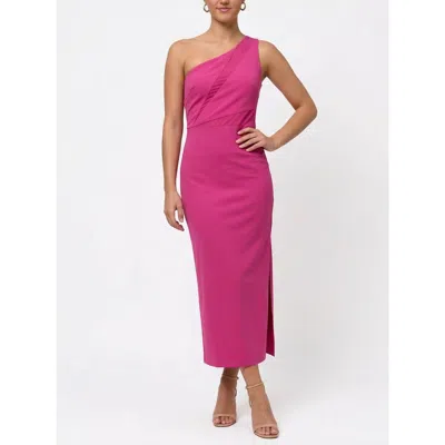 Rachel Rachel Roy Veanne One Shoulder Maxi Dress In Pink