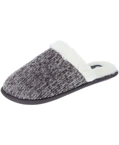Rachel Rachel Roy Women's Chenille Lip Sole Scuff Slipper In Gray