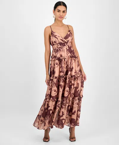 Rachel Rachel Roy Women's Chloe Floral-chiffon Tiered Maxi Dress